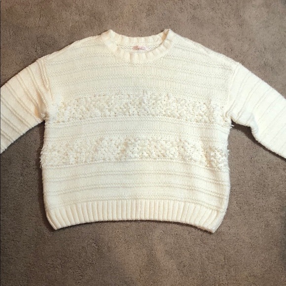 PacSun Sweaters - PacSun white textured sweater